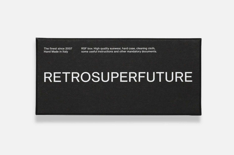 Occhiali Retrosuperfuture | Ciccio Lente Avorio/Nero Rosso