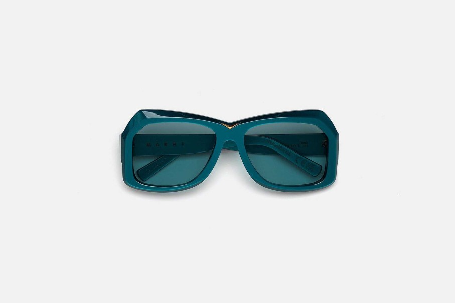 Occhiali Retrosuperfuture | Teal Metallizzato Tiznit