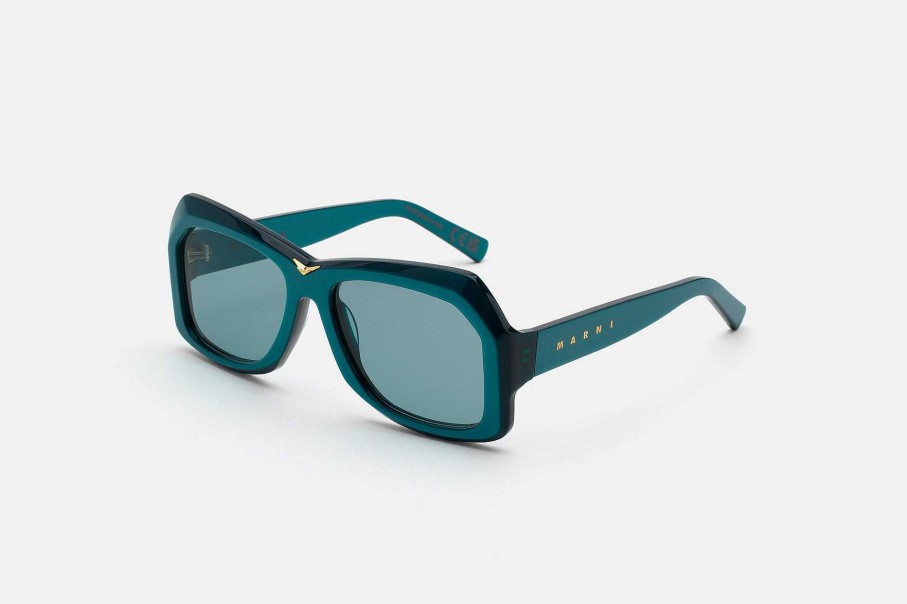 Occhiali Retrosuperfuture | Teal Metallizzato Tiznit